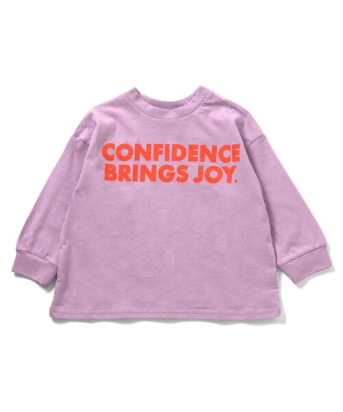 BREEZE（ブリーズ）の「【WEB限定】シンプルロゴTシャツ（Tシャツ/カットソー・キッズ・オフホワイト/ブルー/ラベンダー/ライム/ライトグレー/グリーン/オレンジ/ネイビー・160/150/140/130/120/110/100/90）」の18枚目の写真