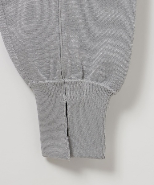 HEREIAM（ヘレイアム）の「【HEREIAM】グリッターニットJOG（その他パンツ・レディース・アイボリー/シルバーグレー/ブラック・MEDIUM/SMALL）」の7枚目の写真