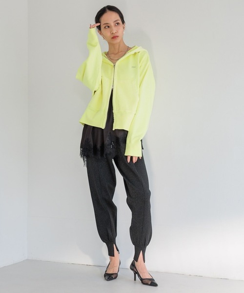 HEREIAM（ヘレイアム）の「【HEREIAM】グリッターニットJOG（その他パンツ・レディース・アイボリー/シルバーグレー/ブラック・MEDIUM/SMALL）」の17枚目の写真