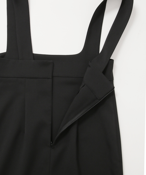 Noble（ノーブル）の「ラフィネダブルクロスソフトスクエアワンピース（ワンピース・レディース・ブラック/キャメル・40/38/36）」の5枚目の写真