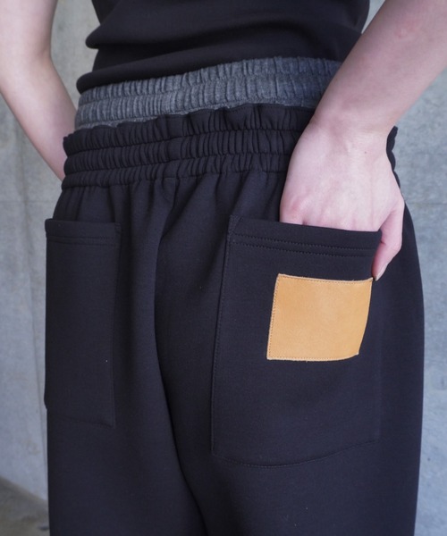 G.V.G.V.(ジーヴィージーヴィー)の「SWEAT 2WAY PANTS(スウェットパンツ・レディース・ブラック/ダークグレー・S/L)」の12枚目の写真