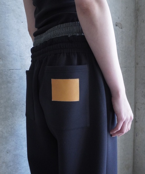 G.V.G.V.(ジーヴィージーヴィー)の「SWEAT 2WAY PANTS(スウェットパンツ・レディース・ブラック/ダークグレー・S/L)」の11枚目の写真