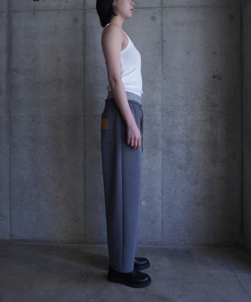 G.V.G.V.(ジーヴィージーヴィー)の「SWEAT 2WAY PANTS(スウェットパンツ・レディース・ブラック/ダークグレー・S/L)」の20枚目の写真