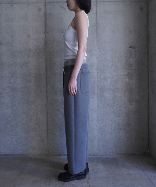 G.V.G.V.(ジーヴィージーヴィー)の「SWEAT 2WAY PANTS(スウェットパンツ・レディース・ブラック/ダークグレー・S/L)」の21枚目の写真