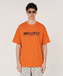 ロゴTシャツ/オレンジ