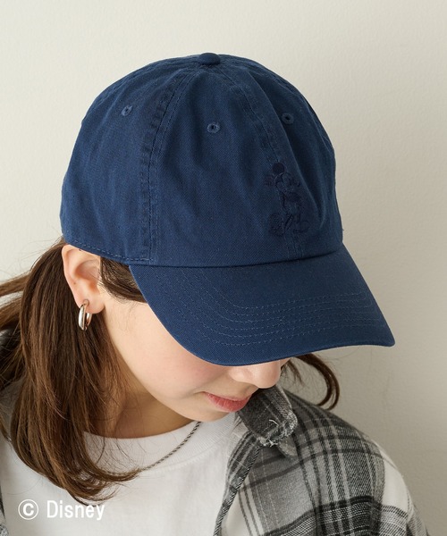 GOOD ROCK SPEED(グッドロックスピード)の「【GOOD ROCK SPEED】Disney / Mickey Mouse ミッキーマウス / 刺繍キャップ(キャップ・レディース・ブラウン/チャコールグレー/ネイビー・FREE)」の4枚目の写真