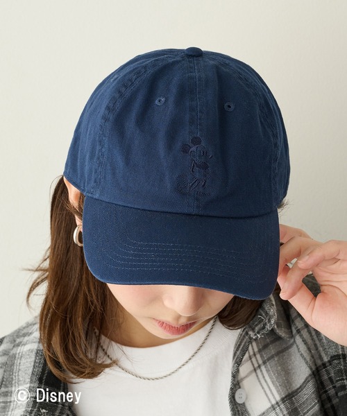 GOOD ROCK SPEED(グッドロックスピード)の「【GOOD ROCK SPEED】Disney / Mickey Mouse ミッキーマウス / 刺繍キャップ(キャップ・レディース・ブラウン/チャコールグレー/ネイビー・FREE)」の5枚目の写真