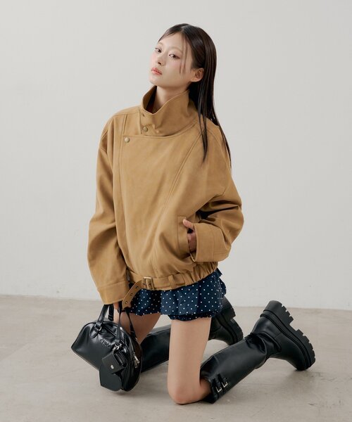 Chico（チコ）の「レイヤードフリルティアードスカート（スカート・レディース・ホワイト/ブルー系その他2/ベージュ・FREE）」の9枚目の写真