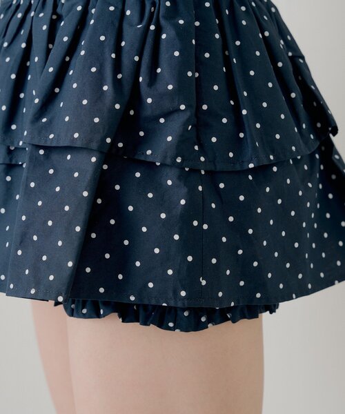 Chico（チコ）の「レイヤードフリルティアードスカート（スカート・レディース・ホワイト/ブルー系その他2/ベージュ・FREE）」の15枚目の写真