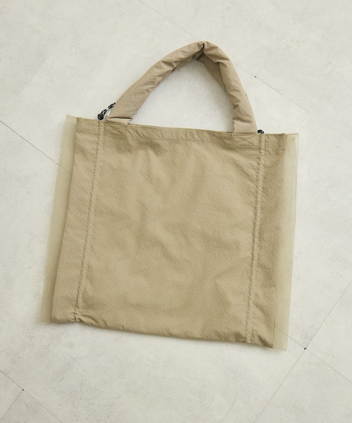 KATHARINE ROSS（キャサリンロス）の「【KATHARINE ROSS】【HELOYSE】キャンディーチュールトート（トートバッグ・レディース・ベージュ/ブラック・MEDIUM）」の22枚目の写真