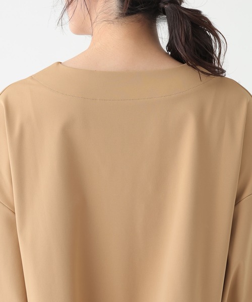 Elura(エルーラ)の「ハイテンションプルオーバー/650196(Tシャツ/カットソー・レディース・ブラック/カーキ/ベージュ・FREE)」の17枚目の写真