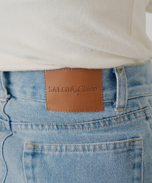 Chico(チコ)の「【SALON by Chico】サイドパールラインカーブデニム(デニムパンツ・レディース・ブルー系その他/ネイビー/ホワイト・MEDIUM/SMALL)」の20枚目の写真