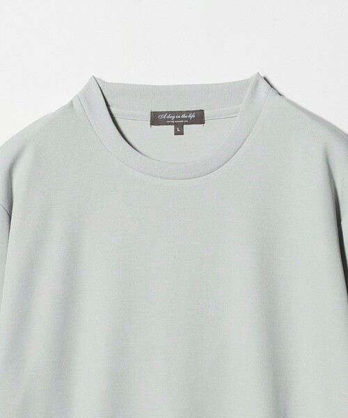 A DAY IN THE LIFE UNITED ARROWS(アデイインザライフユナイテッドアローズ)の「サーフニット ジャケット Tシャツ<A DAY IN THE LIFE>(Tシャツ/カットソー・メンズ・ネイビー/ホワイト/ライトグレー/ブラック・L/XL/S/M)」の9枚目の写真