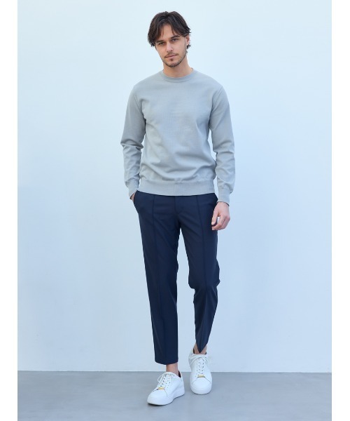 AOURE（アウール）の「【A PACK】WASHABLE PACK KNIT(2枚組)（ニット/セーター・メンズ・グレー・MEDIUM/LARGE/SMALL/X-LARGE）」の5枚目の写真