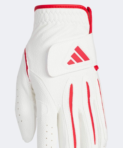 adidas（アディダス）の「マルチフィット 26 グローブ シングル【adidas Golf/アディダスゴルフ】（手袋・メンズ・ホワイト系その他/ホワイト×レッド/ブラック/ホワイト×ブラック・21.0cm/22.0cm/23.0cm/24.0cm/25.0cm/26.0cm）」の6枚目の写真