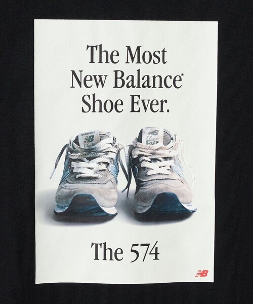 NEW BALANCE(ニューバランス)の「<New Balance> THE574 TEE/Tシャツ(Tシャツ/カットソー・メンズ・ブラック・L/XL)」の5枚目の写真