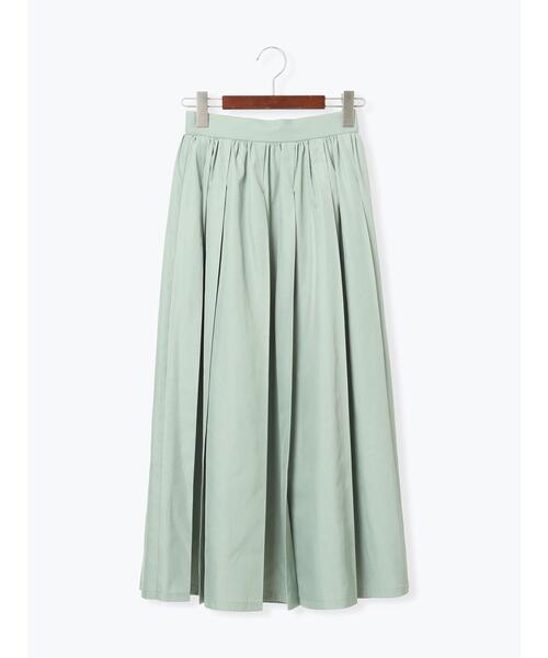 Te chichi（テチチ）の「ダブルタックフレアスカート（スカート・レディース・ライトベージュ/ネイビー/グリーン・S/M）」の13枚目の写真