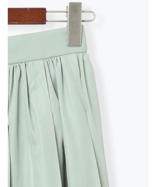 Te chichi（テチチ）の「ダブルタックフレアスカート（スカート・レディース・ライトベージュ/ネイビー/グリーン・S/M）」の16枚目の写真