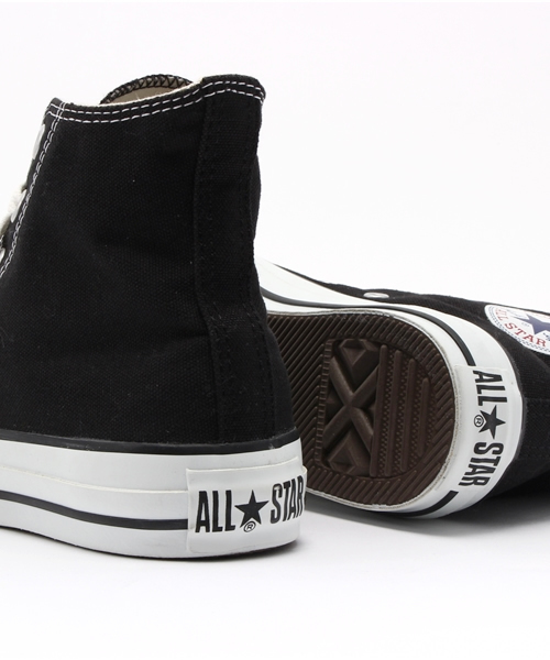 N.（N. Natural Beauty Basic）（エヌエヌナチュラルビューティーベーシック）の「【converse】オールスター　ＨＩ（スニーカー・レディース・ブラック/ホワイト/ホワイト系その他・23.0cm/24.0cm）」の4枚目の写真