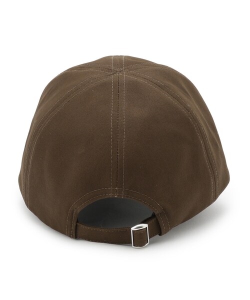 SHOO・LA・RUE(シューラルー)の「2段ロゴ刺繍キャップ(キャップ・レディース・ブラック/ダークブラウン・00)」の4枚目の写真