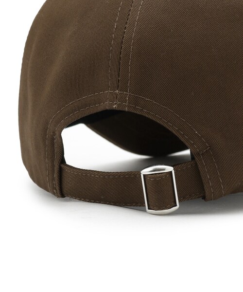 SHOO・LA・RUE(シューラルー)の「2段ロゴ刺繍キャップ(キャップ・レディース・ブラック/ダークブラウン・00)」の7枚目の写真