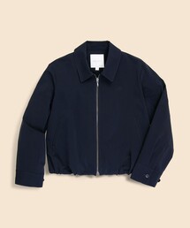 ブルックスブラザーズ　　青色ブルゾン ジッパー付き ポリエステル ウィンドブレーカー | Brooks Brothers Japan