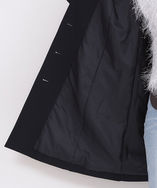 OPAQUE.CLIP（オペークドットクリップ）の「撥水ステンカラーコート【洗える】（ステンカラーコート・レディース・ベージュ/ネイビー・40/38）」の18枚目の写真