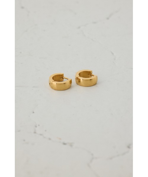 AZUL by moussy(アズールバイマウジー)の「ステンレスメタルプチフープピアス(ピアス(両耳用)・レディース・ゴールド/シルバー・FREE)」の11枚目の写真