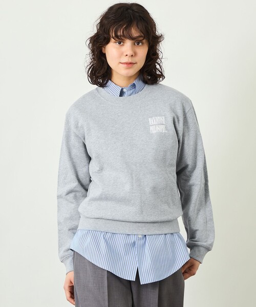 MACKINTOSH PHILOSOPHY(マッキントッシュ フィロソフィー)の「GREY LABEL SHARP LOGO スウェット(スウェット・レディース・ブラック/グレー系その他2・2)」の1枚目の写真
