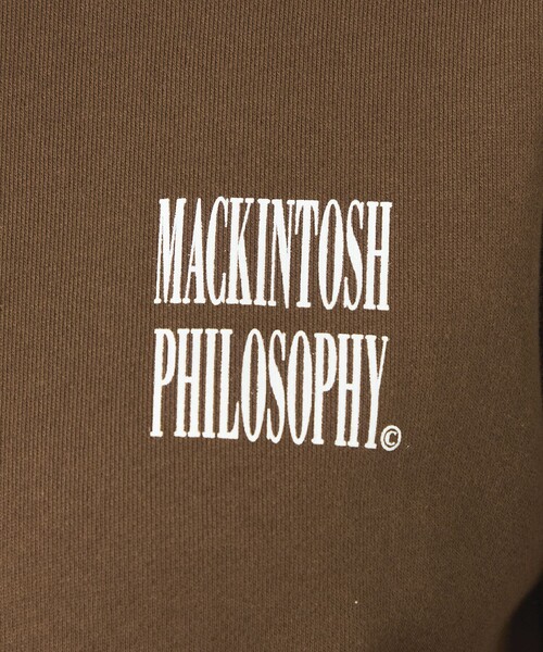 MACKINTOSH PHILOSOPHY(マッキントッシュ フィロソフィー)の「GREY LABEL SHARP LOGO スウェット(スウェット・レディース・ブラック/グレー系その他2・2)」の8枚目の写真