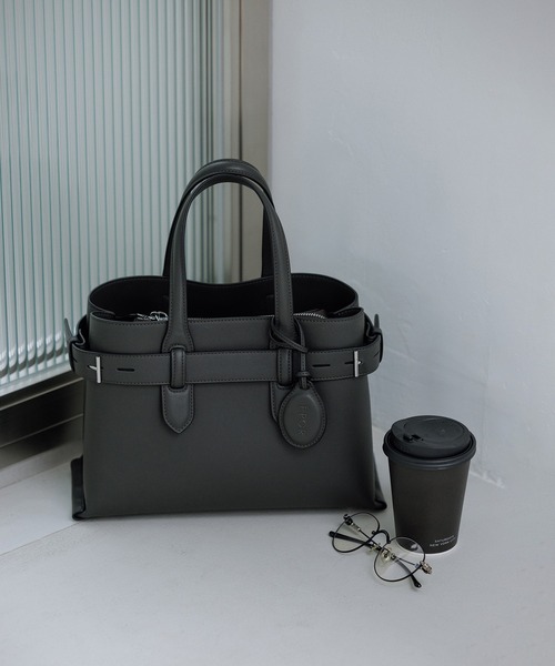 ROPE'（ロペ）の「【E'POR】A BAG Medium/通勤・26SS新型（ハンドバッグ・レディース・ブラック/ベージュ/チャコールグレー/マスタード・FREE）」の3枚目の写真