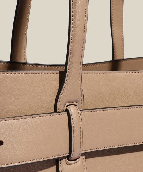 ROPE'（ロペ）の「【E'POR】A BAG Medium/通勤（ハンドバッグ・レディース・ブラック/ベージュ・FREE）」の14枚目の写真