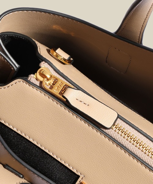 ROPE'（ロペ）の「【E'POR】A BAG Medium/通勤（ハンドバッグ・レディース・ブラック/ベージュ・FREE）」の19枚目の写真