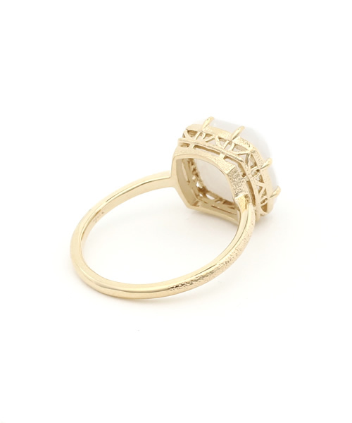 agete（アガット）の「K10リング（リング・レディース・ホワイト系その他・#11/#9）」の3枚目の写真