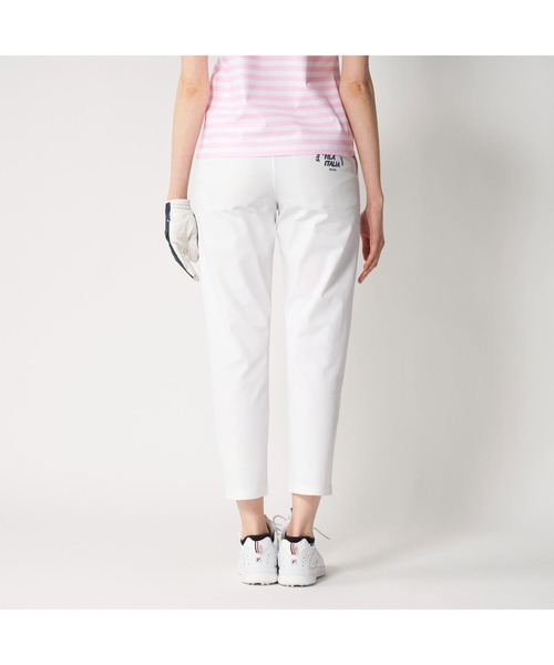 FILA GOLF(フィラゴルフ )の「FILA GOLF フィラゴルフ ゴルフウェア 8WAYストレッチ 吸汗速乾 UVカット テーパード ロングパンツ(その他パンツ・レディース・ホワイト/グレー/ネイビー・3L/LL/L/M/S)」の9枚目の写真