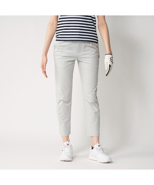 FILA GOLF(フィラゴルフ )の「FILA GOLF フィラゴルフ ゴルフウェア 8WAYストレッチ 吸汗速乾 UVカット テーパード ロングパンツ(その他パンツ・レディース・ホワイト/グレー/ネイビー・3L/LL/L/M/S)」の18枚目の写真