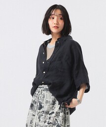 BEAMS BOY（ビームスボーイ）の「リネン ソリッド ショートスリーブ <イージーケア>（シャツ/ブラウス）」