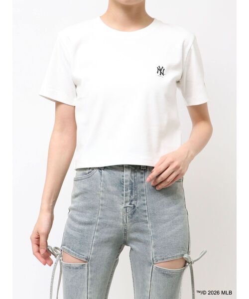 RESEXXY(リゼクシー)の「【MLB × New Era × RESEXXY】LOGO TEE(Tシャツ/カットソー・レディース・ホワイト・FREE)」の8枚目の写真