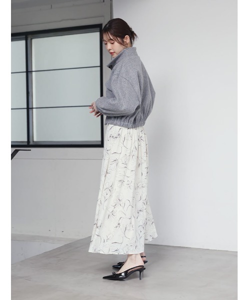 fifth（フィフス）の「スタンドカラーポケットジャケット（テーラードジャケット・レディース・ブラック/グレー・M）」の18枚目の写真