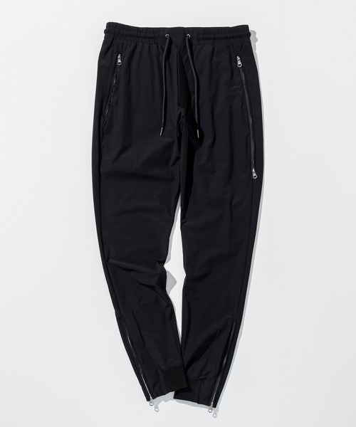 1PIU1UGUALE3  RELAX （ウノピゥウノウグァーレトレ リラックス）の「1PIU1UGUALE3 RELAX(ウノピゥウノウグァーレトレ リラックス)接触冷感 グレンチェック ナイロンジョガーパンツ（その他パンツ・メンズ・ブラック/ホワイト×ブラック・M/S/XXL/XL/L）」の17枚目の写真