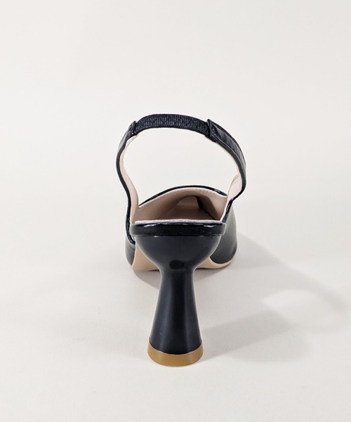 styiro(スタイロ)の「新生活 通勤靴 フォーマル ヒール ポインテッド トゥ バックストラップ スリングバックパンプス(パンプス・レディース・ブラック/アイボリー・37/36/38/39/35/40)」の11枚目の写真