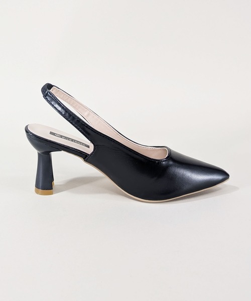 styiro(スタイロ)の「新生活 通勤靴 フォーマル ヒール ポインテッド トゥ バックストラップ スリングバックパンプス(パンプス・レディース・ブラック/アイボリー・37/36/38/39/35/40)」の12枚目の写真