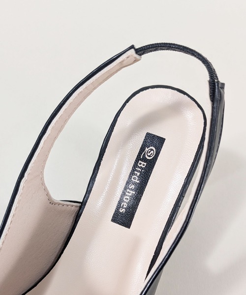 styiro(スタイロ)の「新生活 通勤靴 フォーマル ヒール ポインテッド トゥ バックストラップ スリングバックパンプス(パンプス・レディース・ブラック/アイボリー・37/36/38/39/35/40)」の16枚目の写真