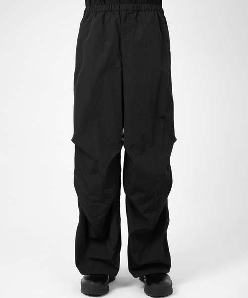 LAD MUSICIAN(ラッドミュージシャン)の「VINTAGE NYLON CHAMBRAY OVER PANTS(その他パンツ・メンズ・ブラック・42/44/46)」の6枚目の写真