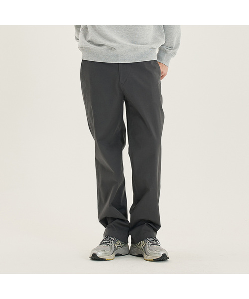 MINDBRIDGE(マインドブリッジ)の「ストレートチノバンディングパンツ - 2カラー(その他パンツ・メンズ・ベージュ/ダークグレー・38/36/34/32/30/31/33/29)」の2枚目の写真