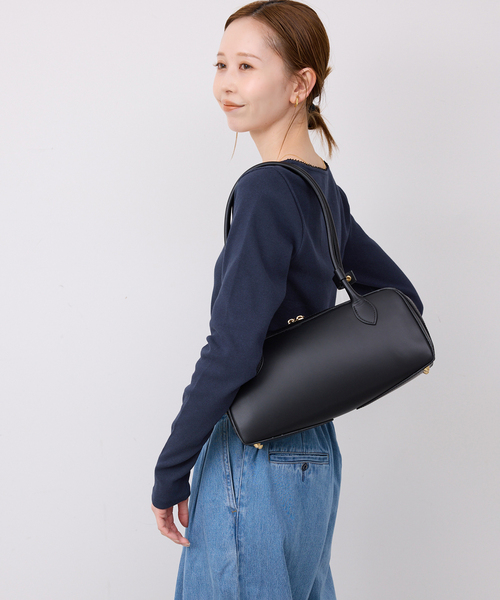 SLOBE IENA(スローブイエナ)の「スクエアネックテレコプルオーバー(Tシャツ/カットソー・レディース・ネイビー/アイボリー/サックスブルー・FREE)」の15枚目の写真