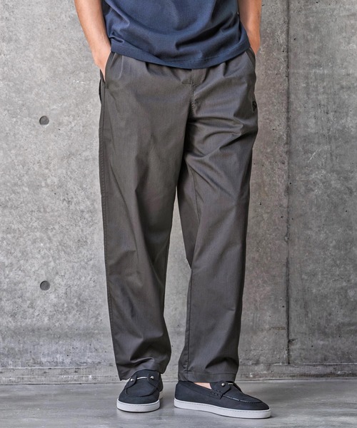 1minute 1second(ワンミニットワンセカンド)の「mp14693-twill stretch easy pants イージーパンツ(1M26N130)(その他パンツ・メンズ・チャコール/ブラック/グレイッシュベージュ・XL/L/M/S)」の4枚目の写真
