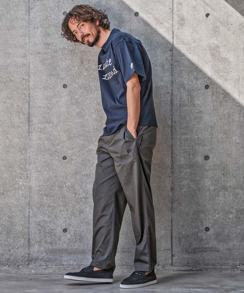 1minute 1second(ワンミニットワンセカンド)の「mp14693-twill stretch easy pants イージーパンツ(1M26N130)(その他パンツ・メンズ・チャコール/ブラック/グレイッシュベージュ・XL/L/M/S)」の7枚目の写真