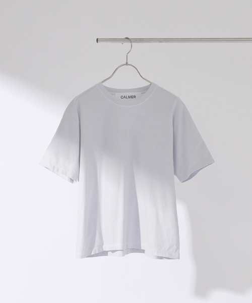 CALMER（カルメール）の「《追加》ナチュラルダイTシャツ2（Tシャツ/カットソー・レディース・スカイブルー/チャコールグレー/ホワイト・2）」の20枚目の写真