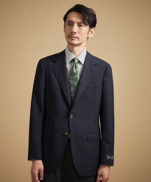 TAKEO KIKUCHI(タケオキクチ)の「DORMEUIL ストレッチフレスコ ブレザー(テーラードジャケット・メンズ・ネイビー・04/03/02)」の3枚目の写真